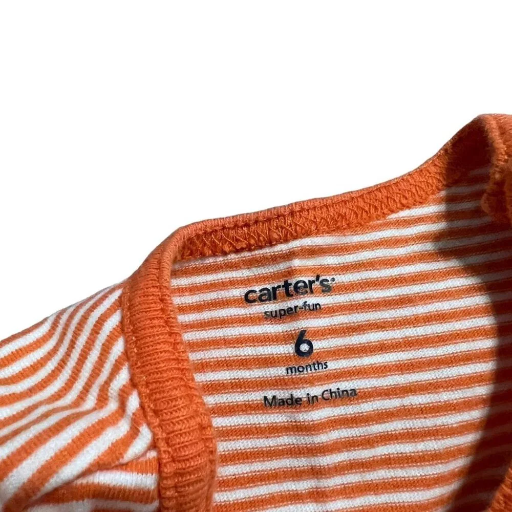 Carter's 6m Fish Appliqué Romper